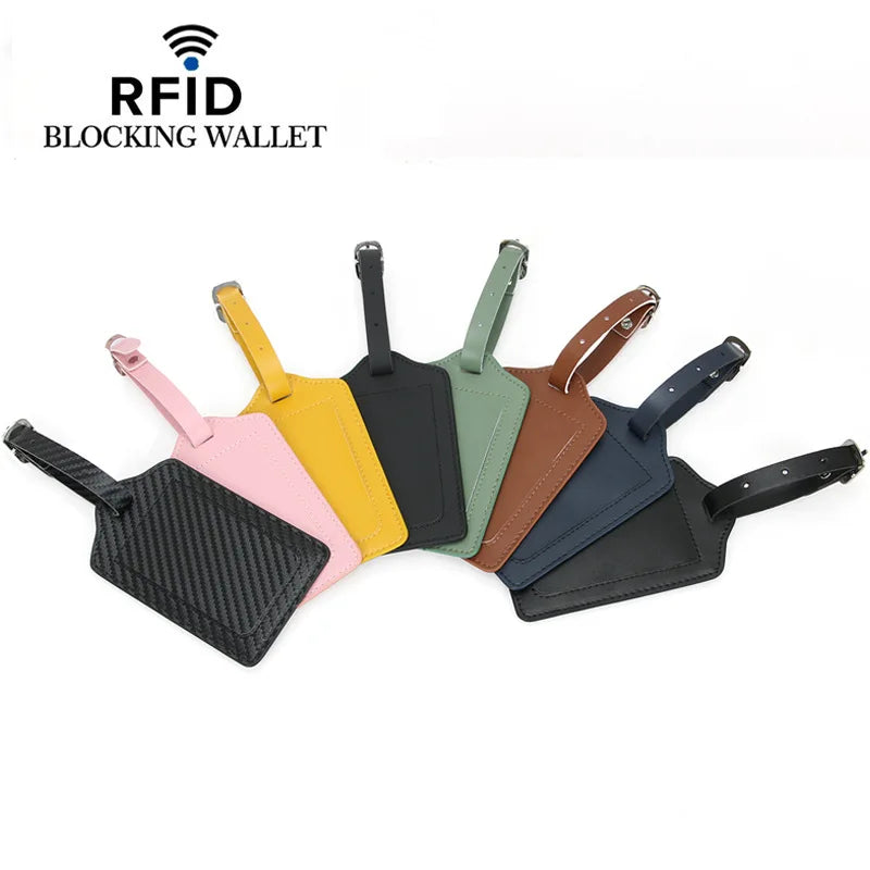 Custom Logo Hot Sell Wholesale Travel Luggage Baggage Tag Suitcase Tag Custom Genuine Leather Luggage Tag