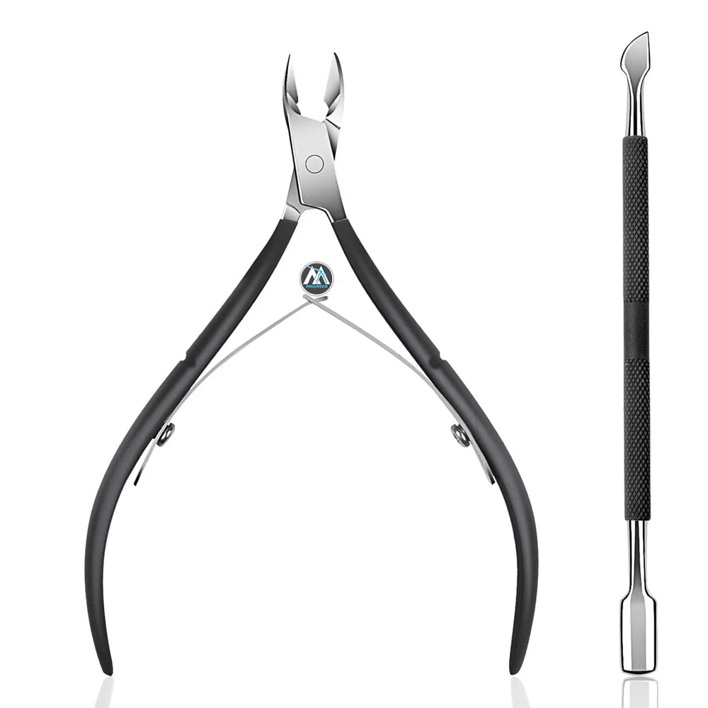 Professional Durable Pedicure and Manicure Tools Cuticle Trimmer Pusher Nipper and Clipper for Nail Care for Baby Finger Use