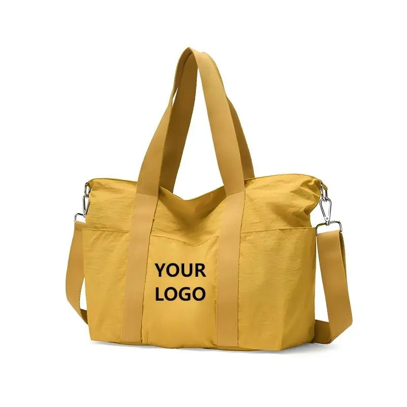 Customized Logo 2025 New Women's Tote Bag Large Capacity Travel Bag Storage Versatile Handbag Single Shoulder Crossbody Bag