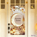 AI Style Moon Lantern EID Vertical Flag - Vinyl - 60*120cm Ramadan Mubarak Decorations Ramadan Kareem Door Cover Eid Banner
