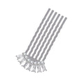 Wholesale Vintage Style Women Alloy CZ Crystal Engagement Wedding Bridal Hair Combs