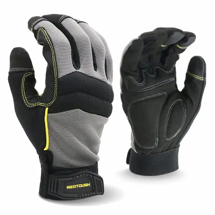 ENTE SAFETY Anti Vibration Anti-slip Safety Hand Gloves for Mechanical Work