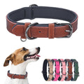 PU Leather Pet Dog Collar  Soft Neopron Collars for Pet Dogs