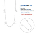 DY908 Elegant Round-shaped Pendant Necklace for Women Mother's Necklace Wedding Anniversary Round Necklaces