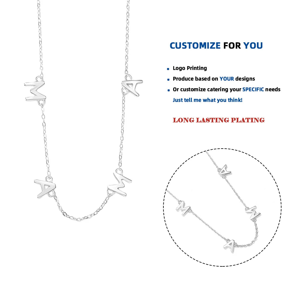 DY908 Elegant Round-shaped Pendant Necklace for Women Mother's Necklace Wedding Anniversary Round Necklaces
