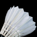 Lingmei 90 Pro Goose Feather Shuttlecock Badminton BWF Certified White for International Tournament Wholesale