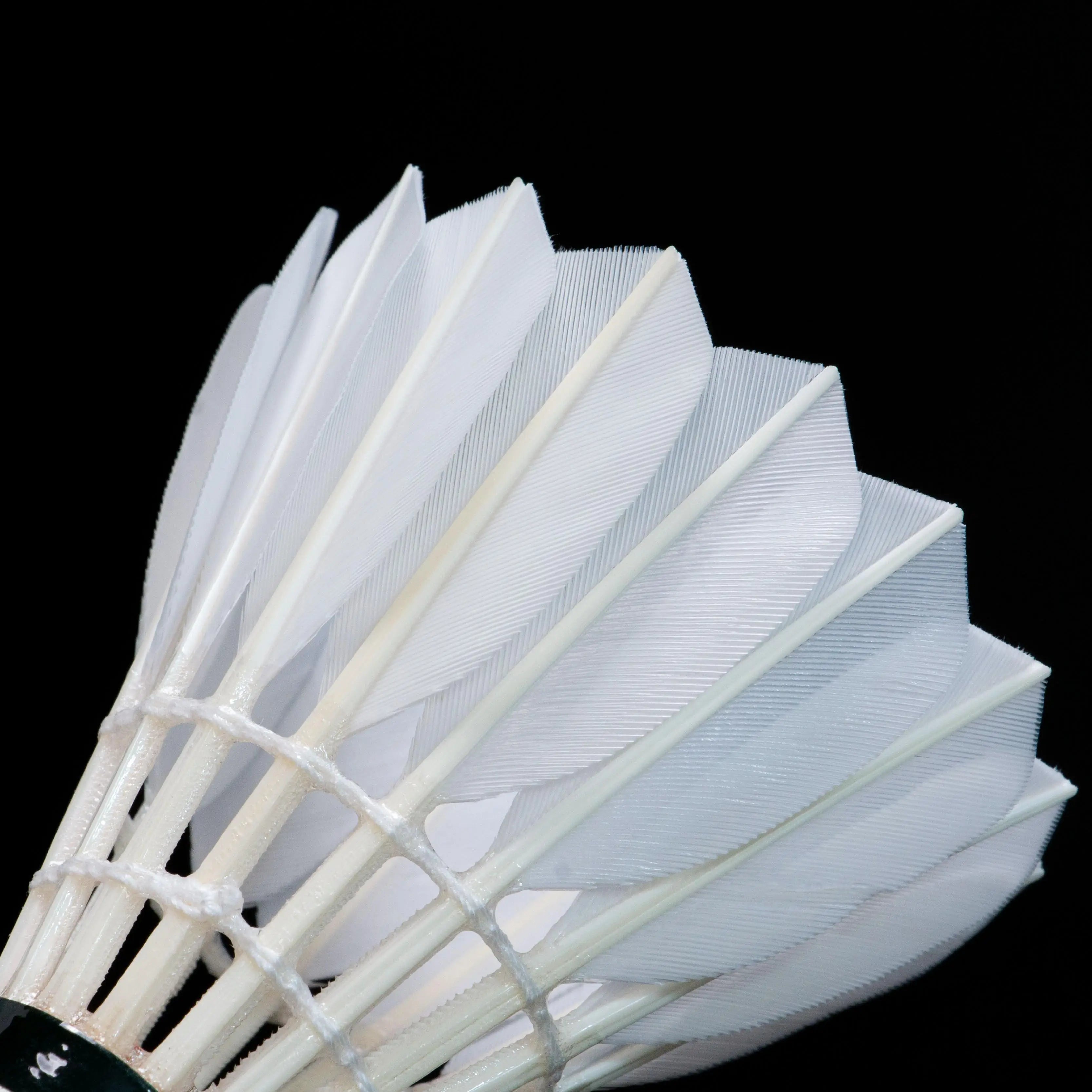 Lingmei 90 Pro Goose Feather Shuttlecock Badminton BWF Certified White for International Tournament Wholesale