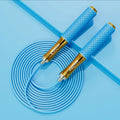 MOGOLD T92 Fitness 3M Home Weighted PVC Aluminum Alloy Jump Rope Steel Wire 4mm/5mm Rope Diameter 165-185g Unisex Custom Logo