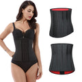 Adjustable High Waist Trainer Workout Sweat Band Red Latex Breathable Mesh Tummy Slimming Cincher Corset