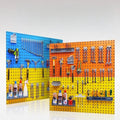 1200*500mm1.4mm Portable Exhibition Pegboard Rack Easy Assembled Metal Display Wall for Trade Fair and Showroom MegaBDM