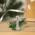 Modern Style Pasta Christmas Ornament Glass Vintage Large Fish Tree 300mm Diameter Customized Color & Size with Low Price