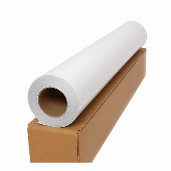 Eco-Solvent Inkjet Printable White PVC Vinyl Rolls Self-Adhesive Poster Material Glossy Permanent Removable Glue Advertising