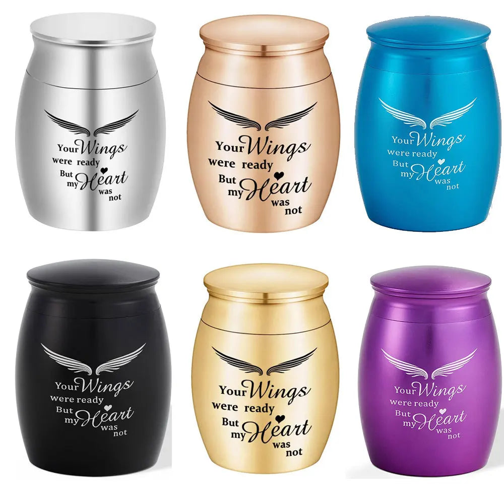 Biodegradable Pet Urn Capsule with Natural Fiber Sleeve and Burial Seed Options for Living Memorial Garden Tribute