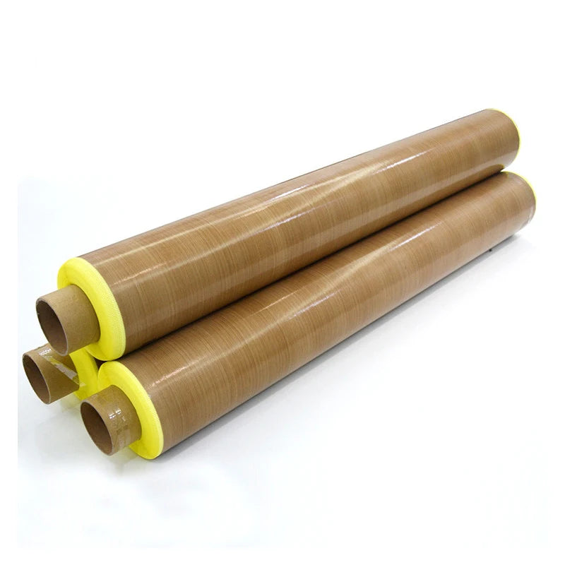 Industry High Temperature PTFE Glass Cloth Tape for Vacuum Sealer Machine Insulation Coated Fiberglass Adhesive Tape