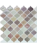 Factory Self Adhesive Tiles Waterproof Flexible Wall Tile Diamond Mix Color 3D Feather Interior Design Kitchen Living Room