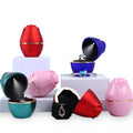 Wholesale a Large Number of Stock Rose Model Jewelry Boxes with Light Baking Paint Material Ring Boxes