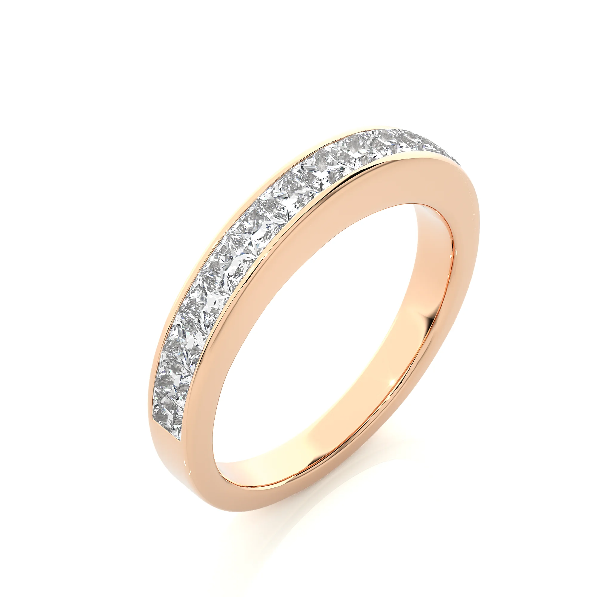 Wholesale Custom Diamond Jewelry 925 Sterling Silver 14K Gold Plated IGI Certified Classic Style Wedding Engagement Rings for