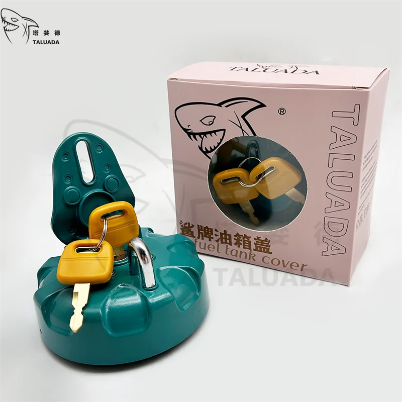 TALUADA Excavator Parts for  SK200 Fuel Tank Cover SK200-8 SK240-8 Anti-theft Diesel Tank Cover