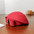 Wholesale 2024 New Fashion Ladies Pillbox Beret Hat Fascinator Wool Felt Veil Hat for Woman Elegant Beret Hat