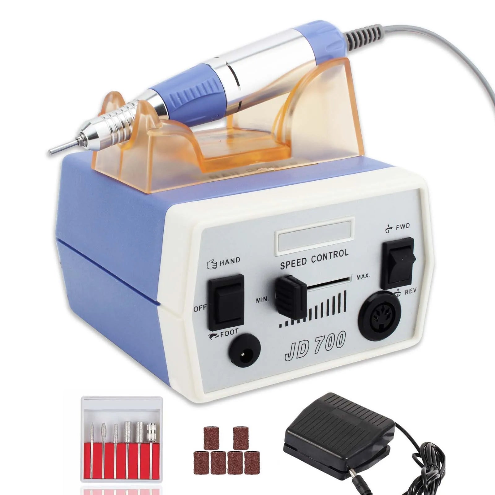 Boasta JD700 Portable Nail Drill 30000RPM Rotary Jewelry Grinder Making Tool Metal Material for Rust Removal