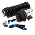 MAMBAFLO 51SERIES 12 Volt DC 6.5GPM Diaphragm Water Pump Self-priming Washdown Pump Kit Car Washer High Pressure Boat Marine MegaBDM