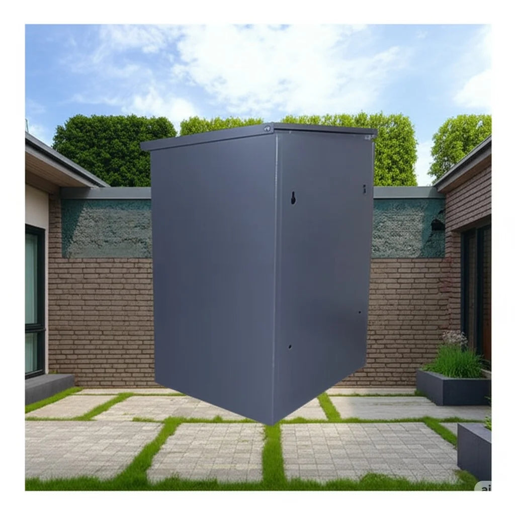 Safe Customized Embedded Galvanized Steel Waterproof Theftproof 100L Door Mount Parcel Drop Box