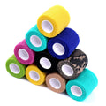 5cmx4.5m Durable Colorful Non-Woven Self-Adhesive Elastic Bandage Tattoo Accessories Adhesive Grip Bandage for Tattoo Machine MegaBDM
