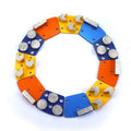 Trapezoid Diamond Grinding Tools Wholesale 30# 220# Multi Segments Diamond Grinding Shoes for Floor Concrete