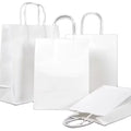 Fast Food Takeaway Kraft Paper Bags Biodegradable Disposable Products Wholesale Custom Logo Eco Friendly