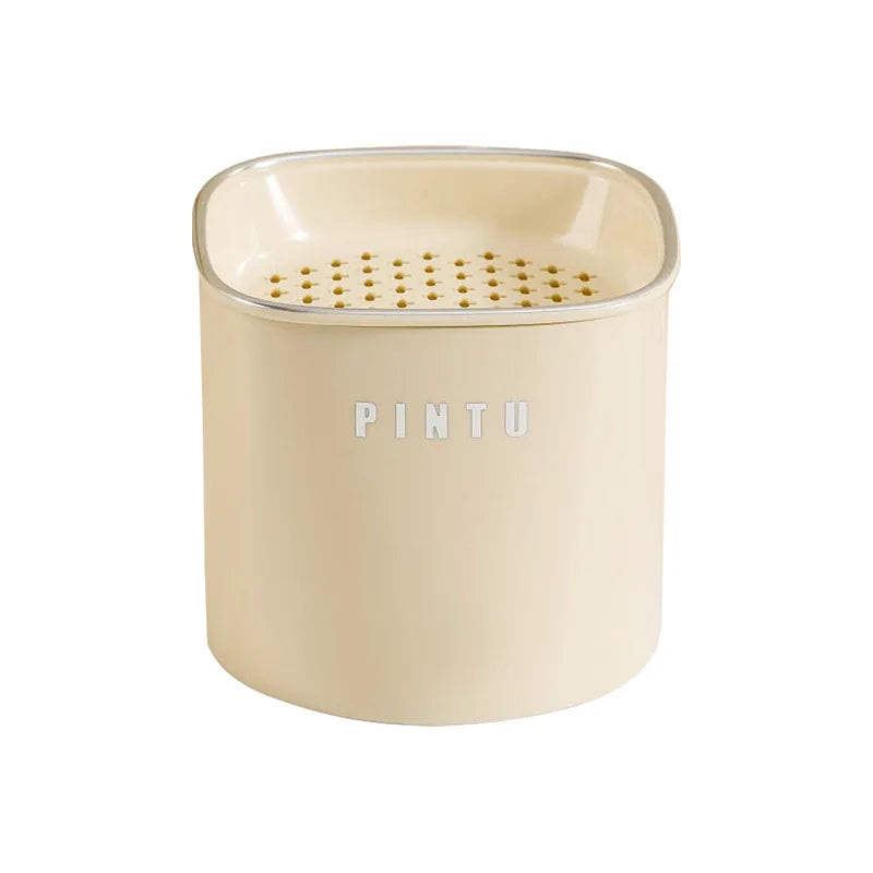 High Aesthetic Mini PP Material Waste Paper Basket for Living Room and Office Uncovered Desktop Garbage Bin