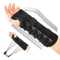 Melenlt Adjustable Wrist Brace -Carpal Tunnel Relief with Metal Splints Support for Both Hands