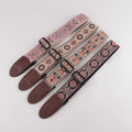 Handmade Bohemian Style Vintage Floral Embroidery Guitar Strap Accessory Belt for Musicians Guitar Making