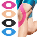 Precut Kinesiology Tape for Knee Pain Relief & Support-Elastic Athletic Tape for Enhanced Knee Stability