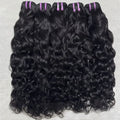 Drop Shipping Products 100% Human Natural Curly Hair Bundles Products Double Drawn Bundles Raw Hair Bundles Sale in Bulk