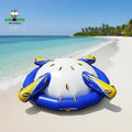 Airfun Commercial Customized Inflatable Spinning UFO Towable Inflatable Water Rotating Disco Boat for Sale