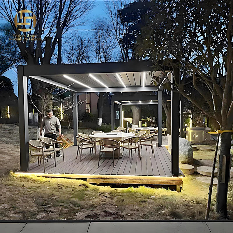Pergola DÃ©montable Louvred Roof Pergola Folding Pergola 3x4 Gazebo Outdoor Pergola Retractable Pergola Pergola d Montable