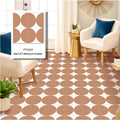 JORUNNS Home Ground Floor Decoration Peel Stick Floor Tiles Cheap Clearance Vinyl Flooring Tiles