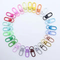U Type Lanyard Swivel Snap Hooks Heavy Duty Metal Lobster Claw Clasps for Backpack Charms