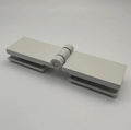 Hydrorelax Zinc Alloy Glass Door Hinge 180 Degrees 35 Wide Long Strip Type Bathroom Clip Shower Room Glass Door Hinge