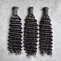 Wholesale Cuticle Aligned Super Double Drawn Raw Vietnamese Human Hair Natural Wave  Hair Bulk