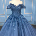 9789 Custom Made A-Line Off Shoulder Backless Evening Dresses Formal Evening Gowns