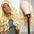 CLJhair #613 Headband Body Wave Full Machine Made None Lace Wig Human Hair MegaBDM