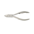 Professional Stainless Steel Nail Clipper with Curved Sharp Blades for Pedicure & Manicure
