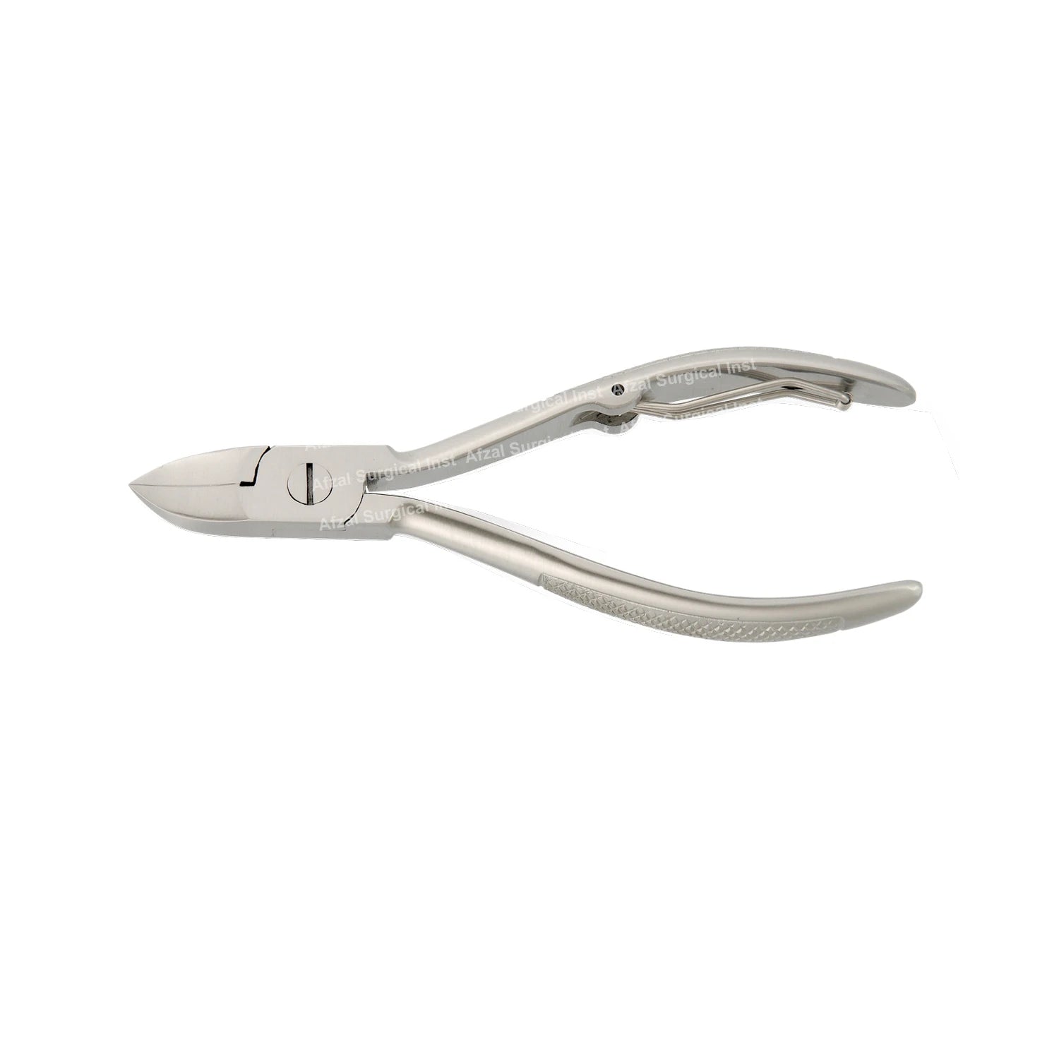 Professional Stainless Steel Nail Clipper with Curved Sharp Blades for Pedicure & Manicure