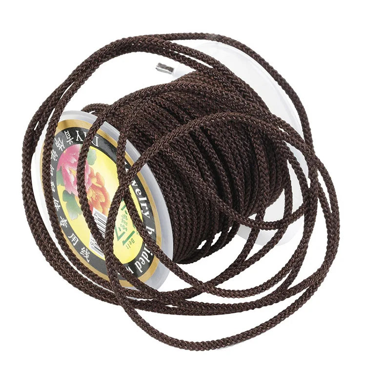 ST1054 Multicolor Jewelry Chinese Knot Nylon Braided Cord Bracelet Macrame Beading Cords String Thread