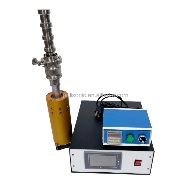Titanium Ultrasonic Sonotrode 20kHz 15cm for Multipurpose Laboratory Use