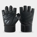 Wholesale Half Finger Gym Gloves for Men-Heavy Duty Gel Padded Breathable Workout Training Fitness Gloves Polyester MegaBDM