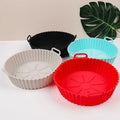 Trendy Multifunction Basket Supplier Food BPA Free Reusable Recycling Round Liner Silicone Pot Air Fryer MegaBDM