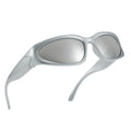 Future Trendy Sunglasses Women European&American Fashion Curved Lens Sports Cycling Shades Goggles Y2K  Designer Sunglasses Men