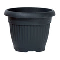 TERRA 3L. flower pot dimensions (mm) 200x200x155 Anthracite color